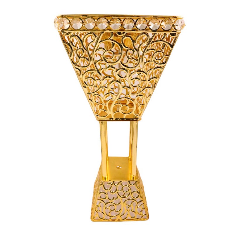 مبخرة عود كبيرة مع ثبات محسّن للمساحات الواسعة بتشطيب معدني